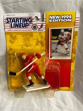 Starting Lineup Steve Yzerman Hockey Figure – Red